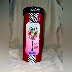 Lolita love my wine glass birthday cupcakes 🧁 . 15oz. Never used.
